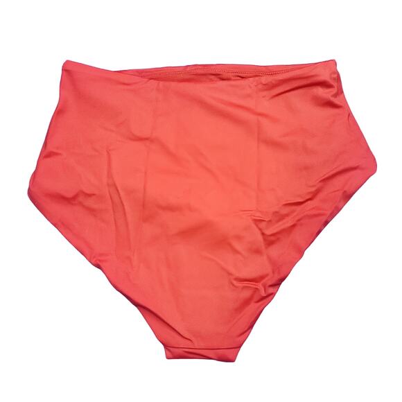 Andie The Snap Swim Bottom in Chili Pepper Red Women's XS NWT High Rise - Picture 5 of 10